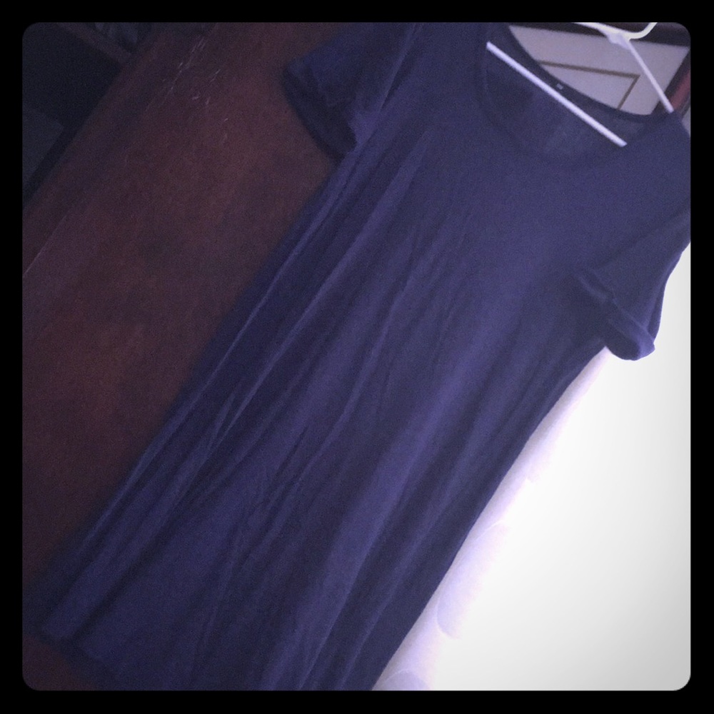 GAP navy blue t-shirt dress